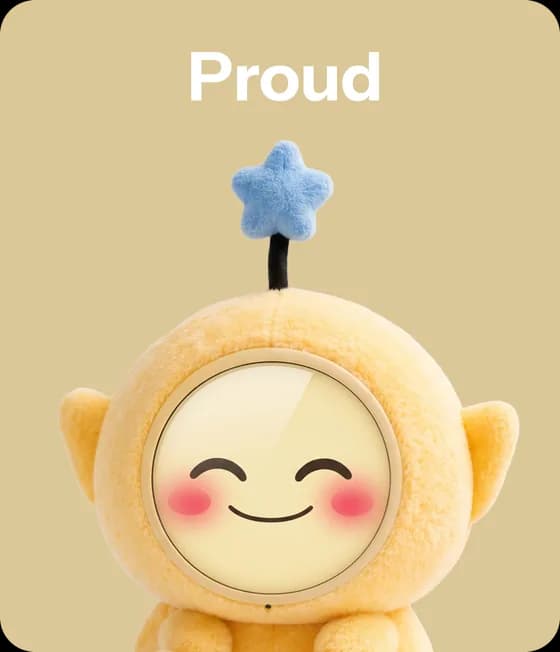 Proud expression
